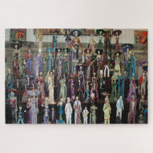 Puzzlespiel Día de Muertos (Tag der Toten)