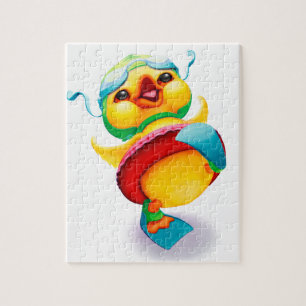 Puzzlespiel Edgar-Enten-8x10 mit Geschenkboxen Puzzle