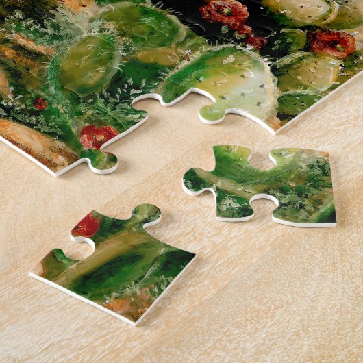 Puzzlespiel eines Pumas auf dem Mayatempel Puzzle (Seite)