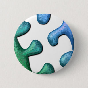 Puzzlespiel-Entwurfs-Knopf Button