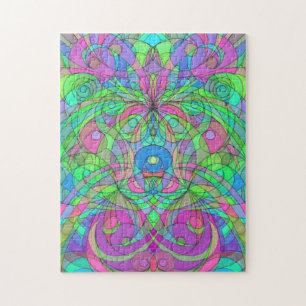 Puzzlespiel-ethnische Art Puzzle