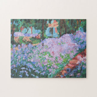 Puzzlespiel-Garten bei Giverny Puzzle