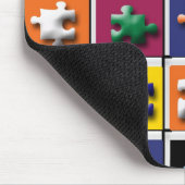 Puzzlespiel-Geheimnis Mousepad (Ecke)