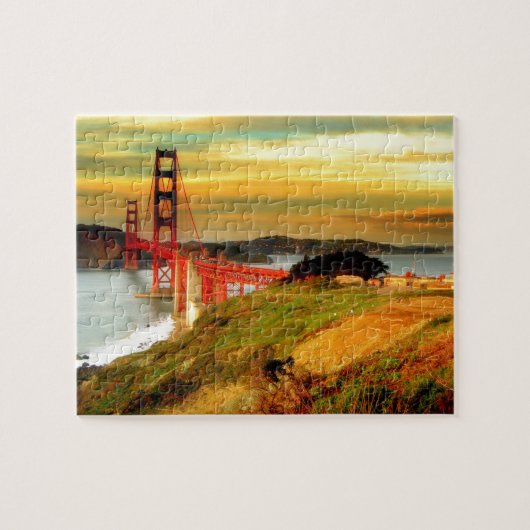 Puzzlespiel Golden gate bridges San Francisco Puzzle (Horizontal)