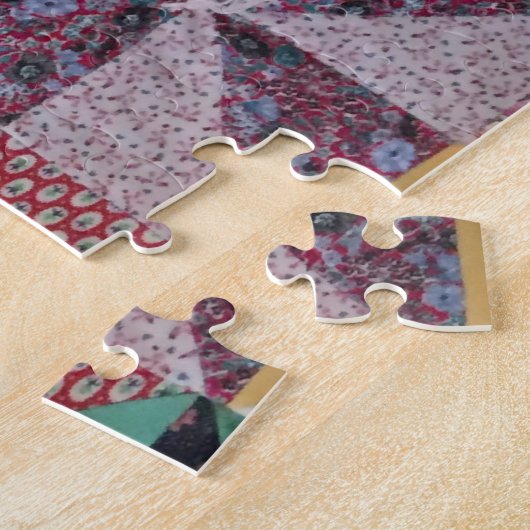 Puzzlespiel-handgemachte Steppdecke Puzzle (Seite)