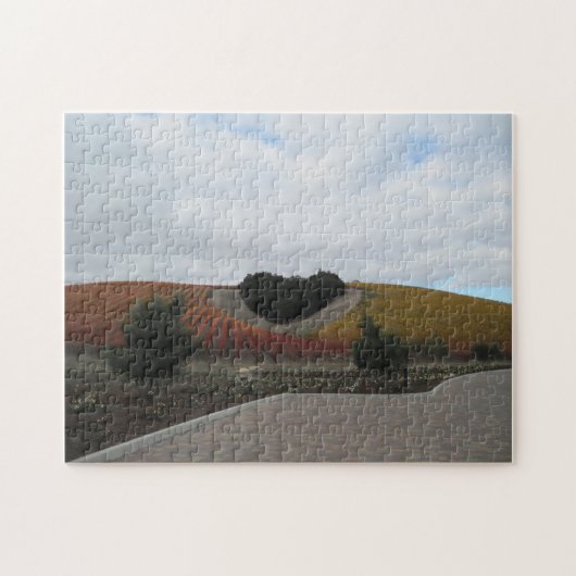 Puzzlespiel: Herz-Hügel in Paso Robles, CA Puzzle (Horizontal)
