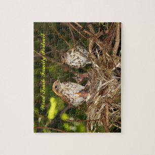 Puzzlespiel, hölzernes Trush, Familien-Porträt Puzzle