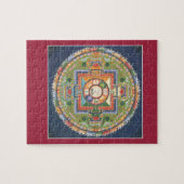 PUZZLESPIEL IM ZINN - Mandala Buddha des Mitleids Puzzle (Horizontal)