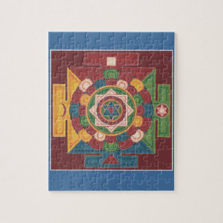 PUZZLESPIEL IM ZINN - Mandala der 5 Elemente Puzzle