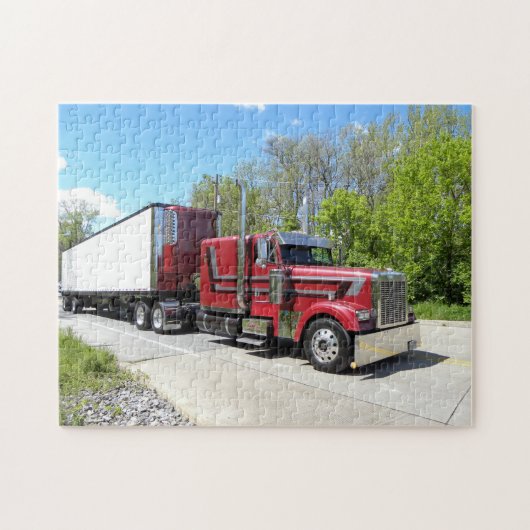 Puzzlespiel J. Martin Freightliner FLD Puzzle (Horizontal)