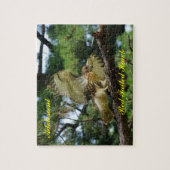 Puzzlespiel, jugendliches Rot angebundener Falke Puzzle (Vertikal)