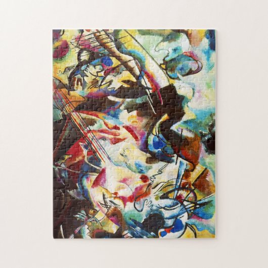 Puzzlespiel Kandinsky Zusammensetzungs-VI Puzzle (Vertikal)