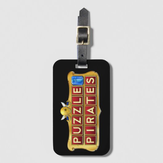 Puzzlespiel kapert Gepäckanhänger (Vorderseite Vertikal)