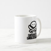 Puzzlespiel kapert Schädel-Tasse Kaffeetasse (VorderseiteRechts)