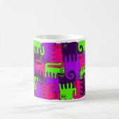 Puzzlespiel-Katzen-"Waldbeere 2" (NEU) Kaffeetasse (Mittel)