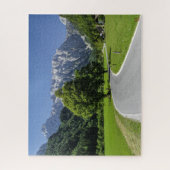 Puzzlespiel-Landschaft von Slowenien - Logar Tal Puzzle (Vertikal)