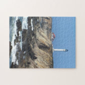 Puzzlespiel - Leuchtturm auf Klippe Puzzle (Horizontal)