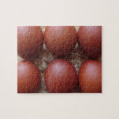 Puzzlespiel - Marans Huhn-Eier Puzzle (Horizontal)