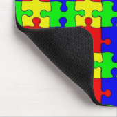 Puzzlespiel-Mausunterlage Mousepad (Ecke)
