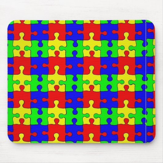 Puzzlespiel-Mausunterlage Mousepad (Vorne)