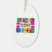 Puzzlespiel-Meister Keramikornament (Links)