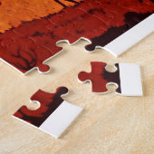 Puzzlespiel mit afrikanischer Landschaft Puzzle (Seite)