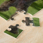 Puzzlespiel mit lustiger Golf spielender Puzzle (Seite)