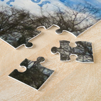 Puzzlespiel mit Schrift Puzzle