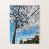 Puzzlespiel mit Schrift Puzzle (Vertikal)