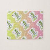 PUZZLESPIEL - MOJITO REZEPT-COCKTAIL-KUNST PUZZLE (Horizontal)