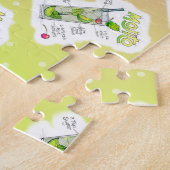 PUZZLESPIEL - MOJITO REZEPT-COCKTAIL-KUNST PUZZLE (Seite)