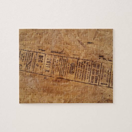 Puzzlespiel OSB Sperrholzes (gedruckt) Puzzle (Horizontal)