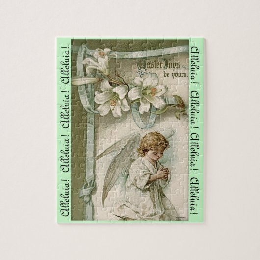 Puzzlespiel: Ostern-Freuden Puzzle (Vertikal)