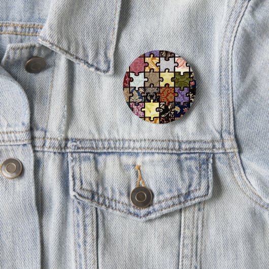 Puzzlespiel-Patchwork Button (Beispiel)