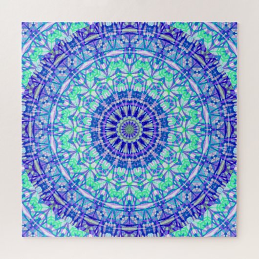 Puzzlespiel-Stammes- Mandala G389 Puzzle (Horizontal)