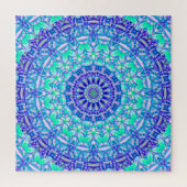 Puzzlespiel-Stammes- Mandala G389 Puzzle (Vertikal)