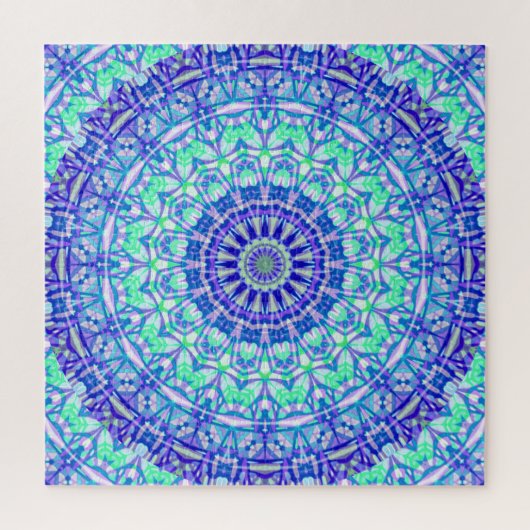 Puzzlespiel-Stammes- Mandala G389 Puzzle (Vertikal)