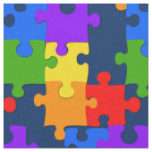 Puzzlespiel Stoff (Nahaufnahme)