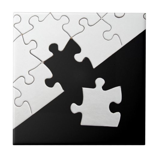 Puzzlespiel-Stück Fliese (Vorderseite)