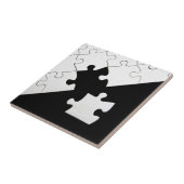 Puzzlespiel-Stück Fliese (Seite)