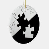 Puzzlespiel-Stück Keramikornament (Rechts)