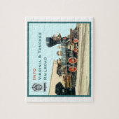 Puzzlespiel - V&T Eisenbahn-Motor Inyo Puzzle (Vertikal)