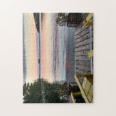 Puzzlespiel von großem Teich in Maine Puzzle (Vertikal)