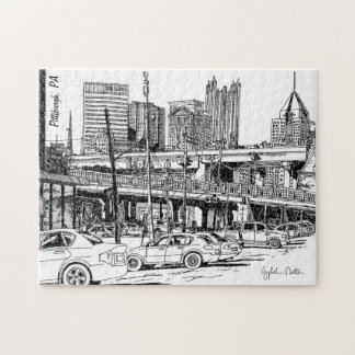 Puzzlespiel von Pittsburgh Puzzle