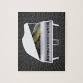 Puzzlespiel: Weißer Flügel Puzzle (Vertikal)