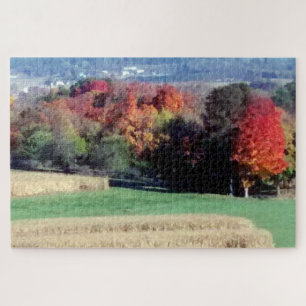 Puzzlespiel, Wisconsin-Herbstfarben Puzzle