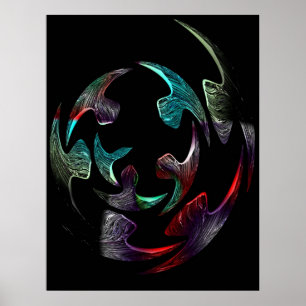 Puzzlespielball Poster