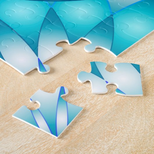 Puzzlespielmandala-abstrakte Lotos-Blume Puzzle (Seite)