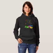 Puzzleteil Autismus Liebe Bewusstsein Leben Mama h Hoodie (Vorne ganz)