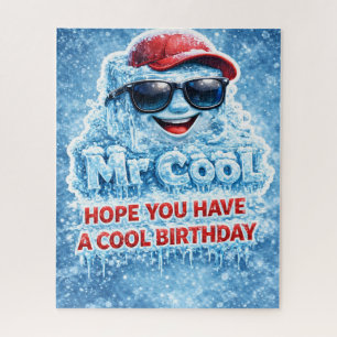 Puzzleteil-Eiswürfel kühlen, Alles Gute zum Geburt Puzzle